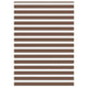 Vidaxl zebra rolgordijn 155x200 cm stofbreedte 150,9cm polyester bruin