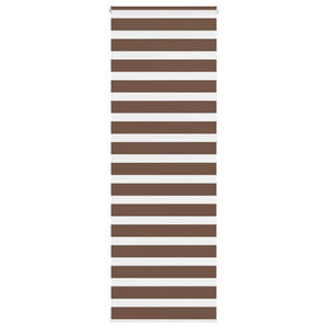 Vidaxl zebra rolgordijn 90x230 cm stofbreedte 85,9 cm polyester bruin