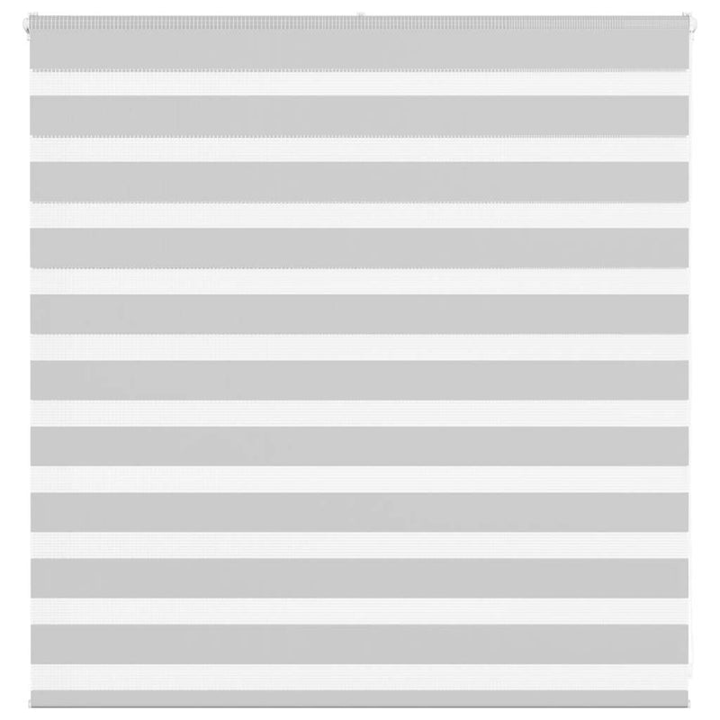 Load image into Gallery viewer, Vidaxl zebra rolgordijn 150x100 cm stofbreedte 145,9 cm lichtgrijs
