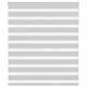 Vidaxl zebra rolgordijn 120x150 cm stofbreedte 115,9 cm lichtgrijs