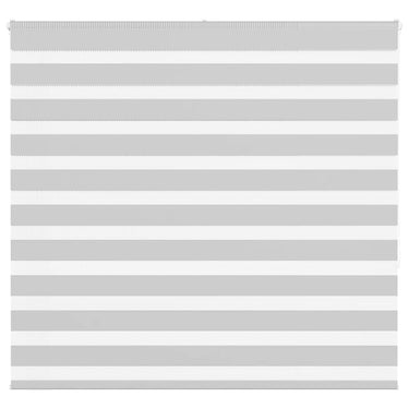 Vidaxl zebra rolgordijn 160x150 cm stofbreedte 155,9 cm lichtgrijs