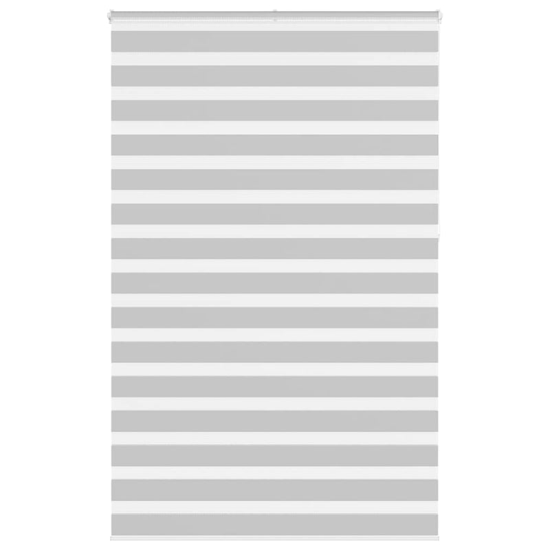 Load image into Gallery viewer, Vidaxl zebra rolgordijn 145x230 cm stofbreedte 140,9 cm lichtgrijs
