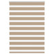 Vidaxl zebra blind 110x100 cm stofbreedte 105,9 cm polyester zandbruin