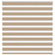 Vidaxl zebra blind 150x100 cm stofbreedte 145,9 cm polyester zandbruin