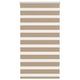 Vidaxl zebra blind 85x150 cm stofbreedte 80,9 cm polyester zandbruin