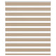Vidaxl zebra blind 120x150 cm stofbreedte 115,9 cm polyester zandbruin