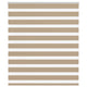 Vidaxl zebra blind 135x150 cm stofbreedte 130,9 cm polyester zandbruin