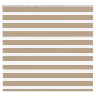 Vidaxl zebra blind 160x150 cm stofbreedte 155,9 cm polyester zandbruin