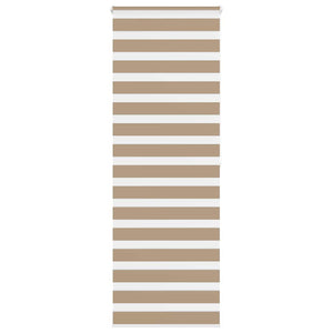 Vidaxl zebra blind 90x200 cm stofbreedte 85,9 cm polyester zandbruin