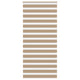 Vidaxl zebra blind 95x200 cm stofbreedte 90,9 cm polyester zandbruin