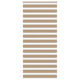 Vidaxl zebra blind 110x200 cm stofbreedte 105,9 cm polyester zandbruin