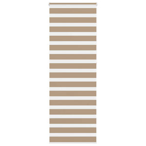 Vidaxl zebra blind 70x230 cm stofbreedte 65,9 cm polyester zandbruin
