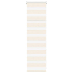 Vidaxl zebra rolgordijn 50x100 cm stofbreedte 45,9cm marmerbeige