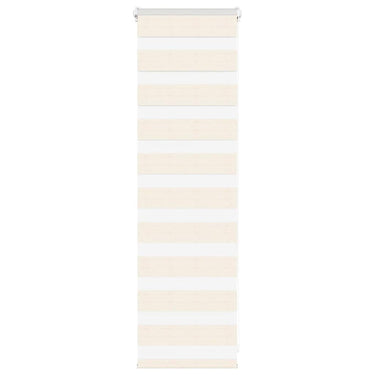 Vidaxl zebra rolgordijn 50x100 cm stofbreedte 45,9cm marmerbeige