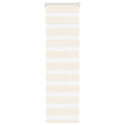 Vidaxl zebra rolgordijn 50x100 cm stofbreedte 45,9cm marmerbeige