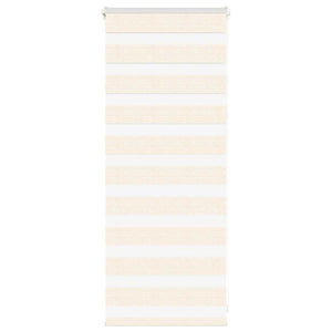 Vidaxl zebra rolgordijn 60x100 cm stofbreedte marmerbeige 55,9 cm