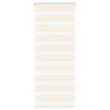 Vidaxl zebra rolgordijn 65x100 cm stofbreedte 60,9 cm marmerbeige