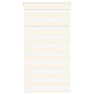 Vidaxl zebra rolgordijn 85x100 cm stofbreedte 80,9 cm marmerbeige