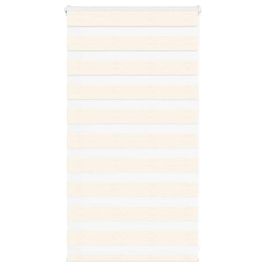 Vidaxl zebra rolgordijn 90x100 cm stofbreedte 85,9 cm marmerbeige