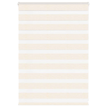 Vidaxl zebra rolgordijn 105x100 cm stofbreedte 100,9 cm marmerbeige