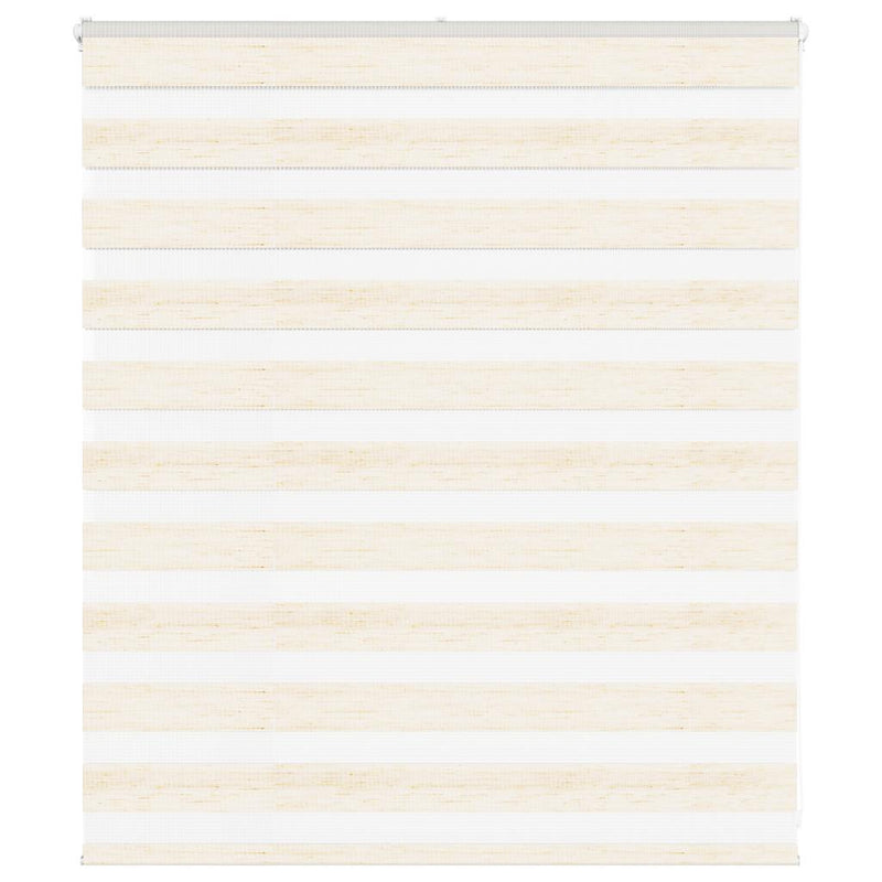 Load image into Gallery viewer, Vidaxl zebra rolgordijn 135x100 cm stofbreedte 130,9 cm marmerbeige
