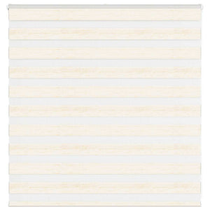 Vidaxl zebra rolgordijn 140x100 cm stofbreedte 135,9 cm marmerbeige