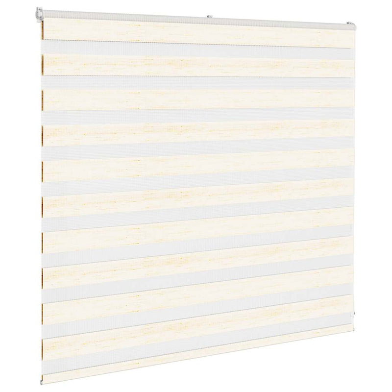 Load image into Gallery viewer, Vidaxl zebra rolgordijn 165x100 cm stofbreedte 160,9 cm marmerbeige
