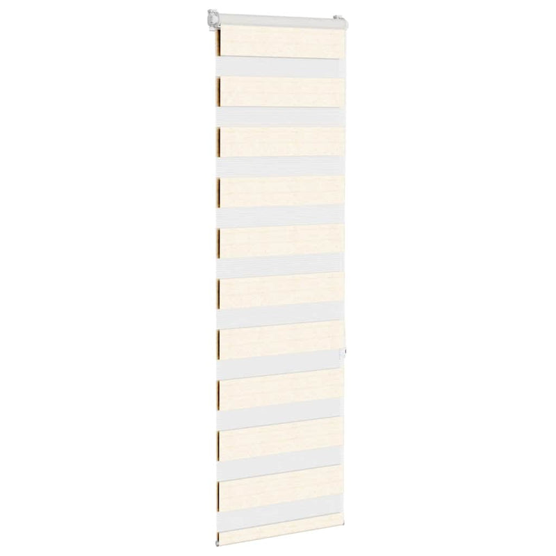 Load image into Gallery viewer, Vidaxl zebra blind 40x150 cm stofbreedte 35,9 cm polyester marmerbeige
