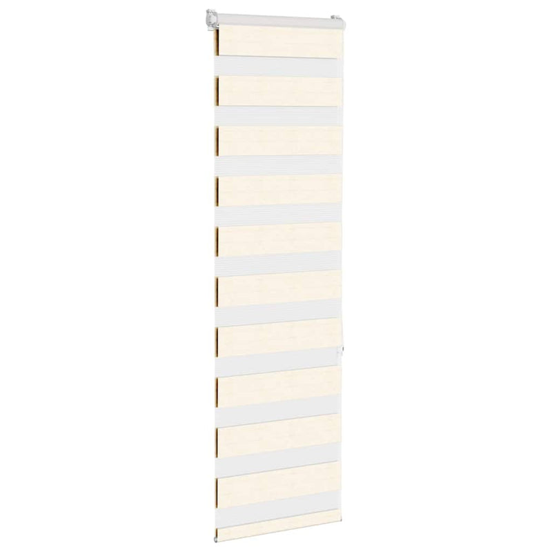 Load image into Gallery viewer, Vidaxl zebra blind 50x150 cm stofbreedte 55,9 cm polyester marmerbeige
