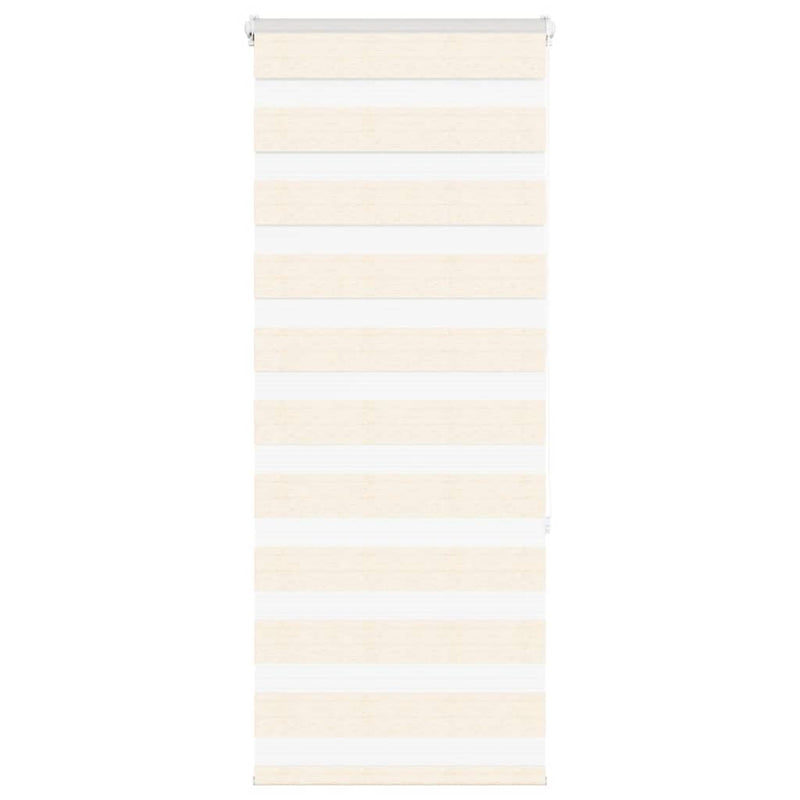 Load image into Gallery viewer, Vidaxl zebra blind 55x150 cm stofbreedte 50,9 cm polyester marmerbeige
