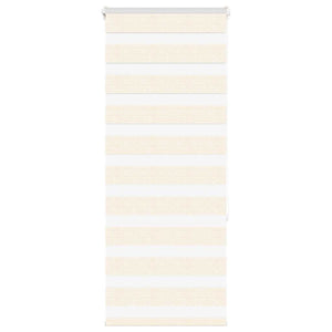Vidaxl zebra blind 60x150 cm stofbreedte 55,9 cm polyester marmerbeige