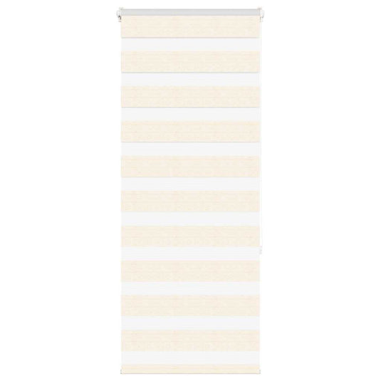Vidaxl zebra blind 60x150 cm stofbreedte 55,9 cm polyester marmerbeige