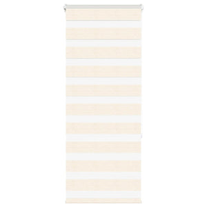 Vidaxl zebra rolgordijn 65x150 cm stofbreedte 60,9 cm marmerbeige