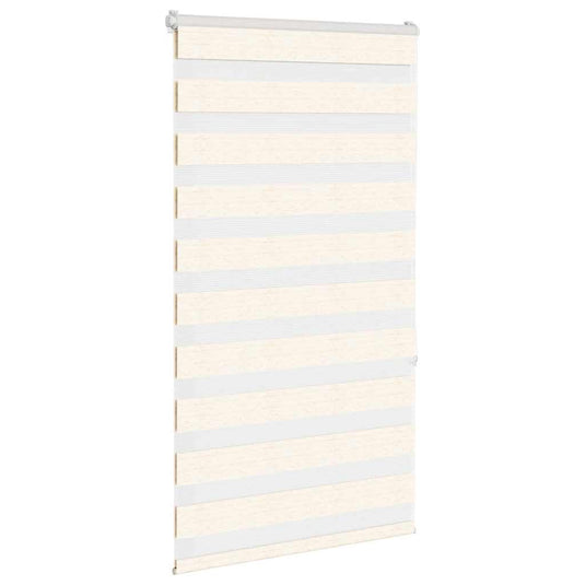 Vidaxl zebra rolgordijn 70x150 cm stofbreedte 65,9 cm marmerbeige