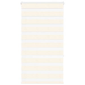 Vidaxl zebra rolgordijn 75x150 cm stofbreedte 70,9 cm marmerbeige