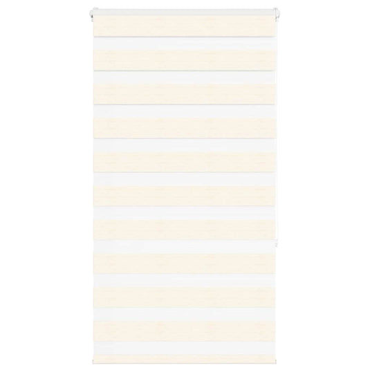Vidaxl zebra rolgordijn 75x150 cm stofbreedte 70,9 cm marmerbeige
