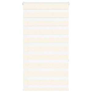 Vidaxl zebra blind 80x150 cm stofbreedte 75,9 cm polyester marmerbeige