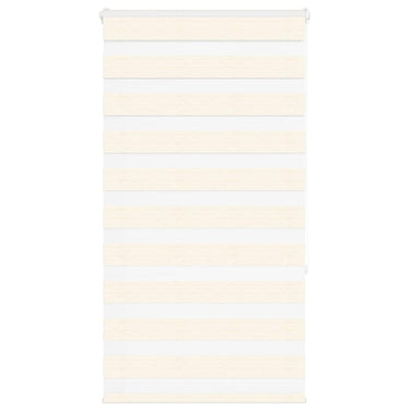 Vidaxl zebra rolgordijn 85x150 cm stofbreedte 80,9 cm marmerbeige
