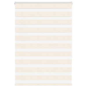 Vidaxl zebra rolgordijn 95x150 cm stofbreedte 90,9 cm marmerbeige