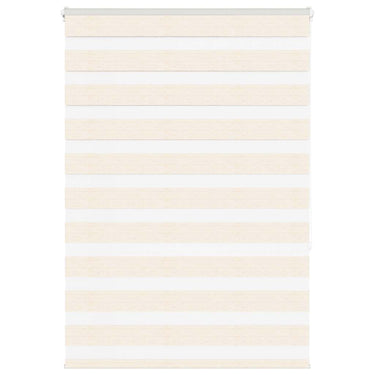 Vidaxl zebra rolgordijn 95x150 cm stofbreedte 90,9 cm marmerbeige