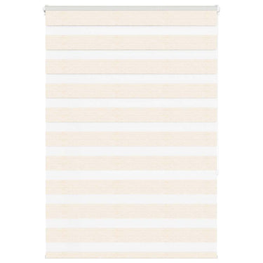 Vidaxl zebra rolgordijn 100x150 cm stofbreedte 95,9 cm marmerbeige