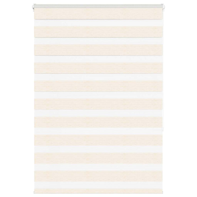 Afbeelding laden in galerijviewer, Vidaxl zebra rolgordijn 100x150 cm stofbreedte 95,9 cm marmerbeige
