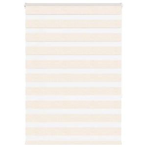 Vidaxl zebra blind 105x150cm stofbreedte 100,9cm polyester marmerbeige