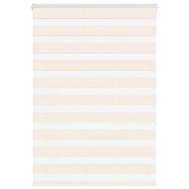 Vidaxl zebra blind 105x150cm stofbreedte 100,9cm polyester marmerbeige