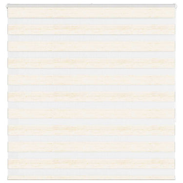 Vidaxl zebra blind 145x150cm stofbreedte 140,9cm polyester marmerbeige