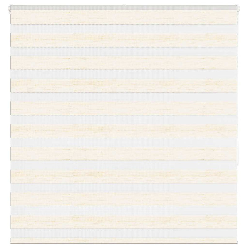 Load image into Gallery viewer, Vidaxl zebra rolgordijn 150x150 cm stofbreedte 145,9cm marmerbeige
