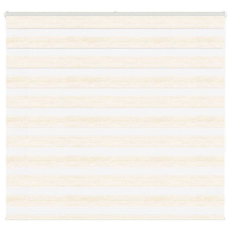 Afbeelding laden in galerijviewer, Vidaxl zebra rolgordijn 155x150 cm stofbreedte 150,9cm marmerbeige
