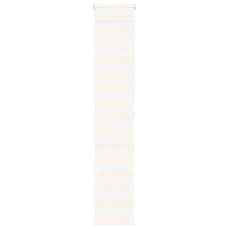 Afbeelding laden in galerijviewer, Vidaxl zebra rolgordijn 45x200 cm stofbreedte 40,9 cm marmerbeige
