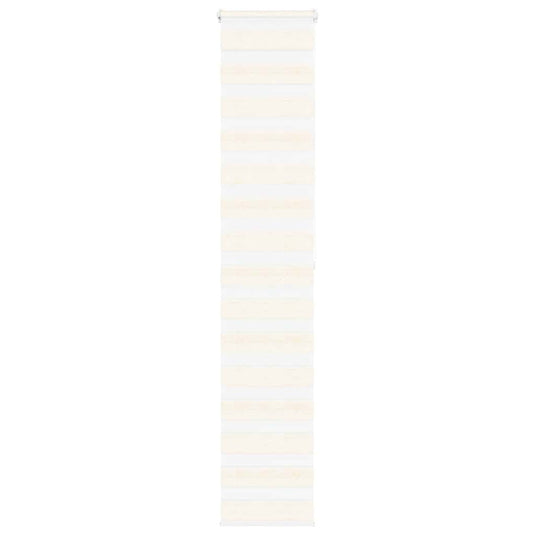 Vidaxl zebra rolgordijn 50x200 cm stofbreedte 45,9cm marmerbeige
