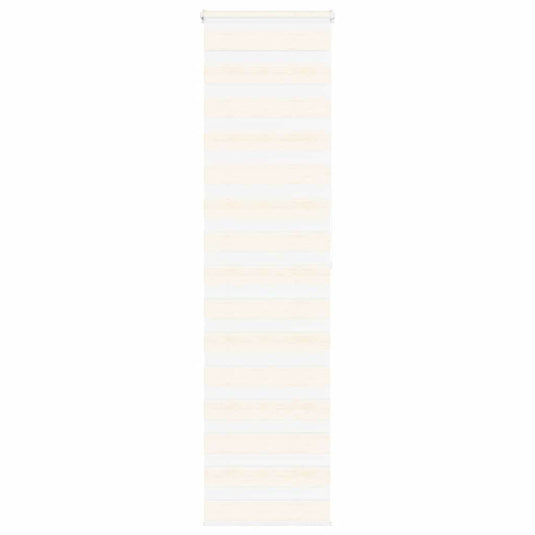 Vidaxl zebra rolgordijn 55x200 cm stofbreedte 50,9 cm marmerbeige